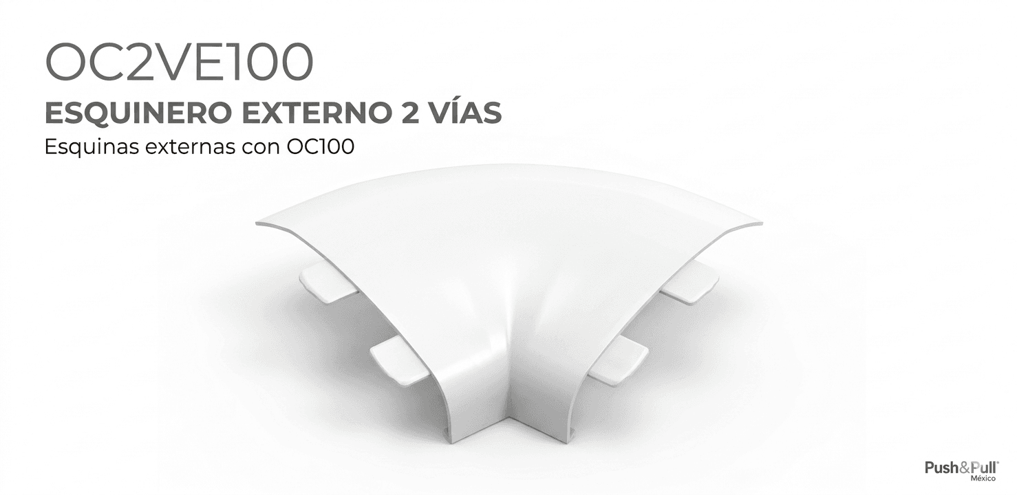 Esquinero Externo 2 Vías