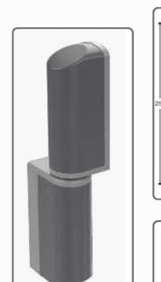 Bisagra 3D Intertecnica MOD 2950RV
